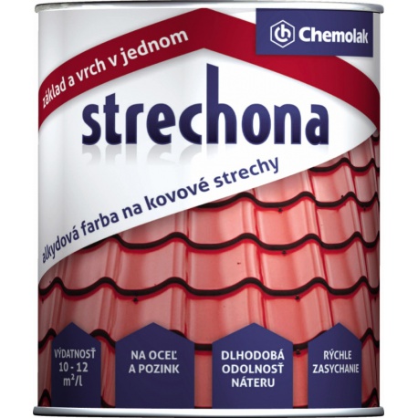 Strechona barva na strechu